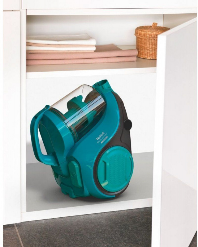 Пылесос Tefal TW2922EA 750Вт бирюзовый/черный — фото 7