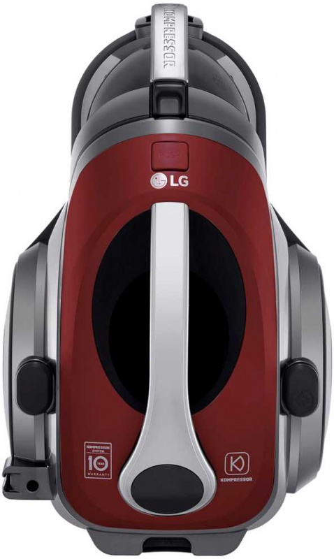 Пылесос LG VK88509HUG 2000Вт бордовый/серый — фото 4