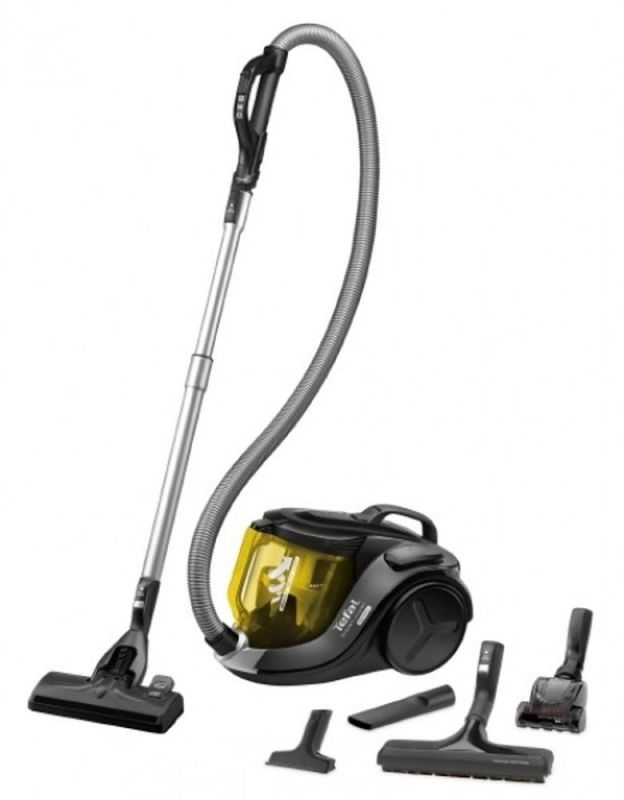 Пылесос Tefal X-trem Power TW6984EA 750Вт черный/желтый — фото 10