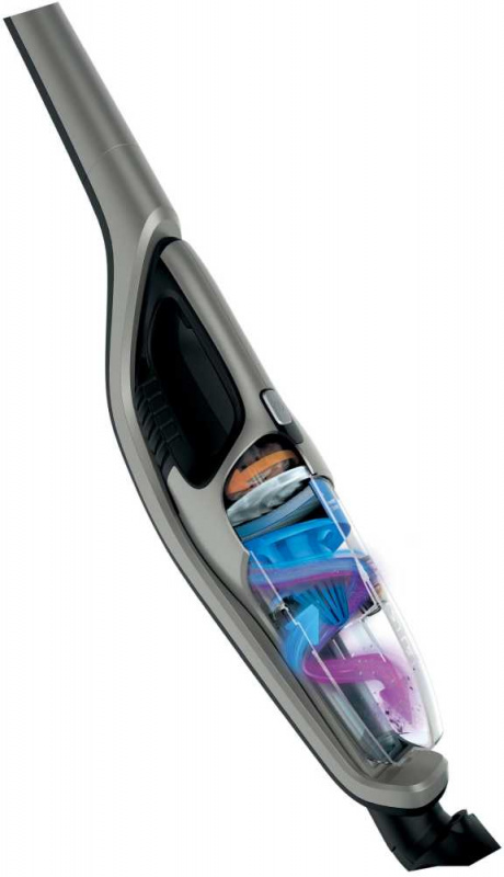 Пылесос ручной Philips PowerPro Duo FC6163/02 черный/синий — фото 5
