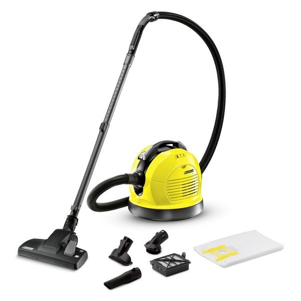Пылесос Karcher VC6 600Вт желтый/черный