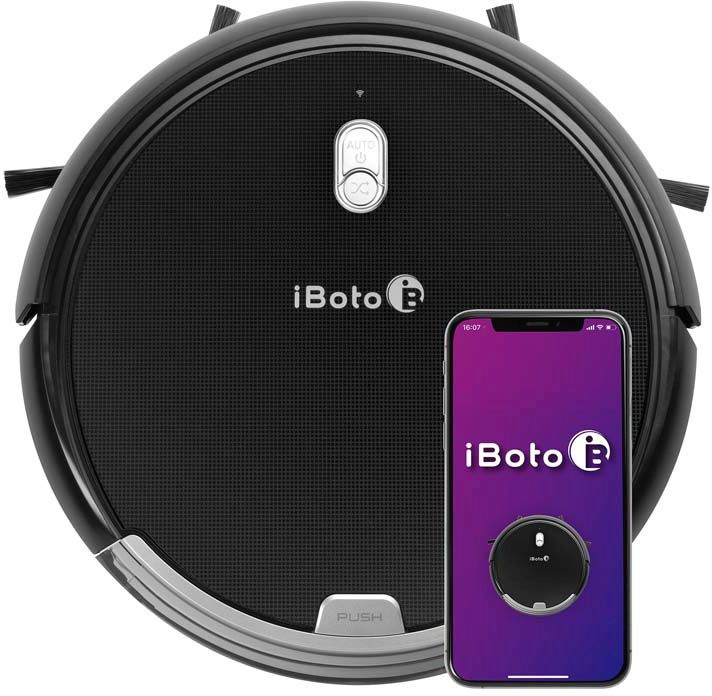 Пылесос-робот iBoto Smart X615GW Aqua черный/серый — фото 3