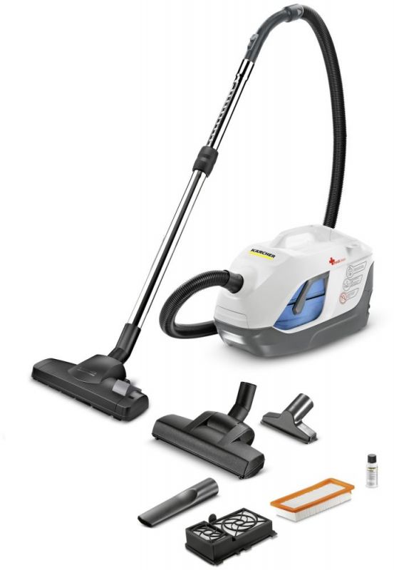 Пылесос Karcher DS 6 Premium Mediclean 650Вт белый — фото 4