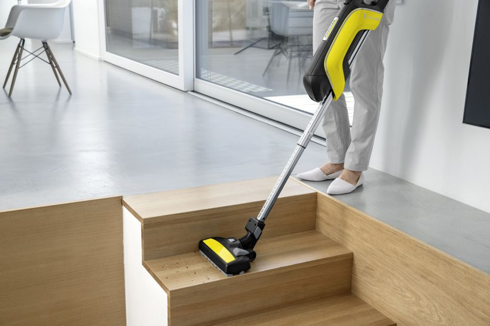 Пылесос-электровеник Karcher VC 5 Cordless 125Вт желтый/черный — фото 3