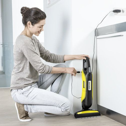 Пылесос-электровеник Karcher VC 5 Cordless 125Вт желтый/черный — фото 2