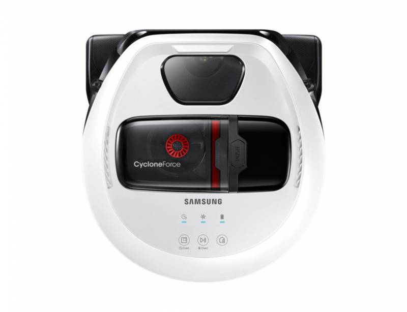 Пылесос-робот Samsung VR10M7010UW/EV 80Вт белый/черный — фото 5