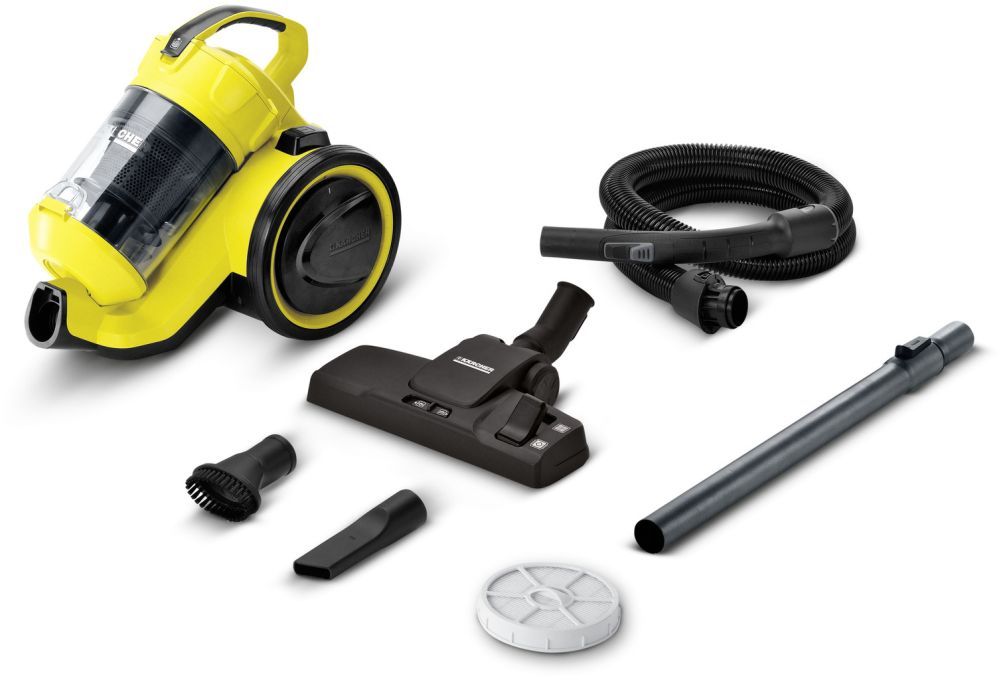 Пылесос Karcher VC 3 700Вт желтый/черный — фото 2