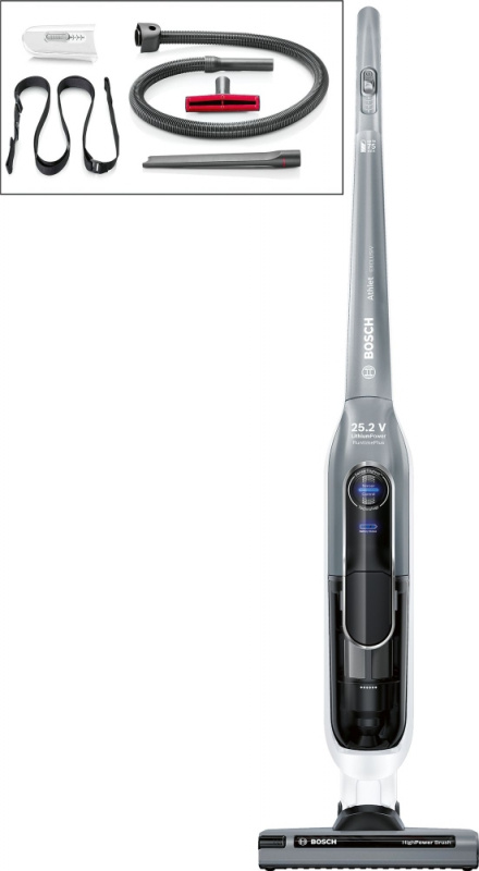 Пылесос ручной Bosch BBH625M1 серый — фото 6