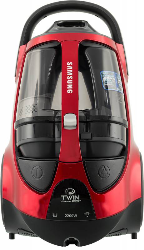 Пылесос Samsung VCC885HH3P/XEV 2200Вт красный — фото 2