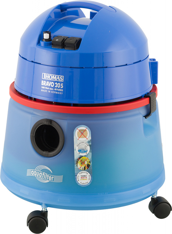 Пылесос моющий Thomas Bravo 20S Aquafilter 1600Вт синий/красный — фото 4