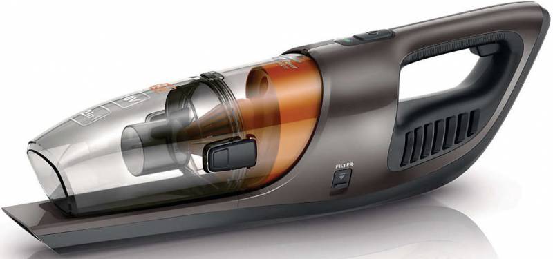 Пылесос ручной Philips PowerPro Duo FC6168/01 черный — фото 2