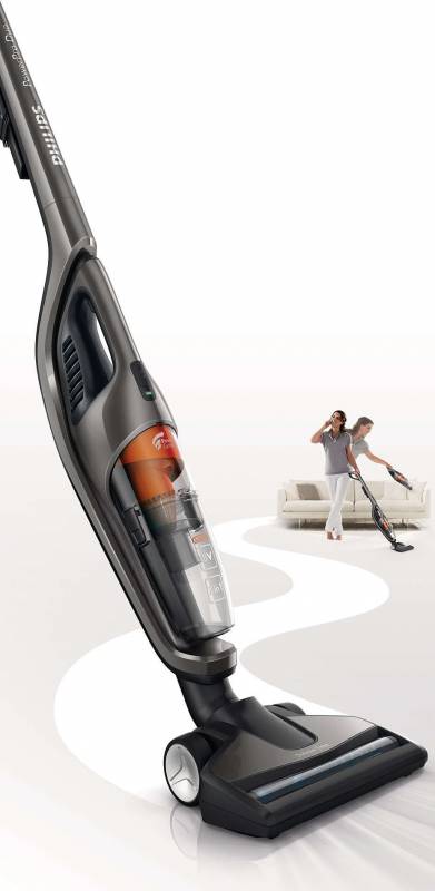 Пылесос ручной Philips PowerPro Duo FC6168/01 черный — фото 7