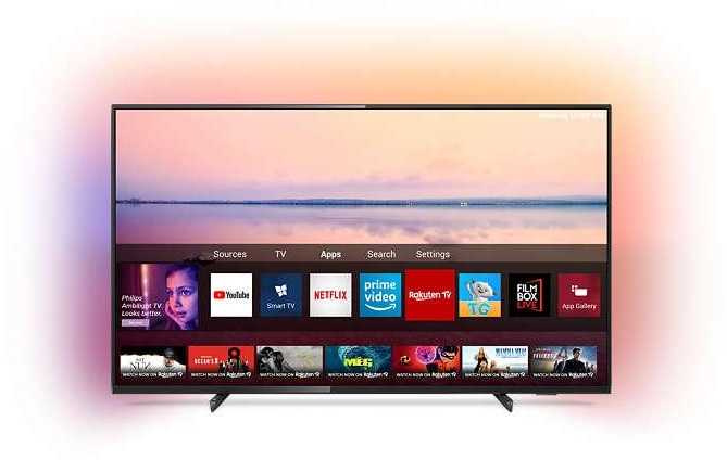 Телевизор LED Philips 55" 55PUS6704/60 черный/Ultra HD/900Hz/DVB-T/DVB-T2/DVB-C/DVB-S/DVB-S2/USB/WiFi/Smart TV (RUS) — фото 4