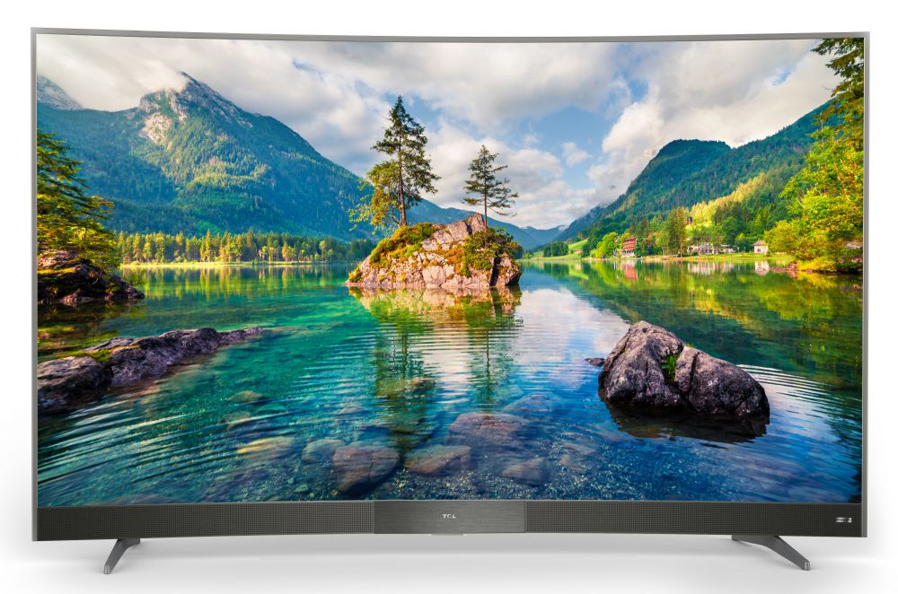 Телевизор LED TCL 55" L55P3CUS стальной/CURVED/Ultra HD/60Hz/DVB-T/DVB-T2/DVB-C/DVB-S/DVB-S2/USB/WiFi/Smart TV (RUS)