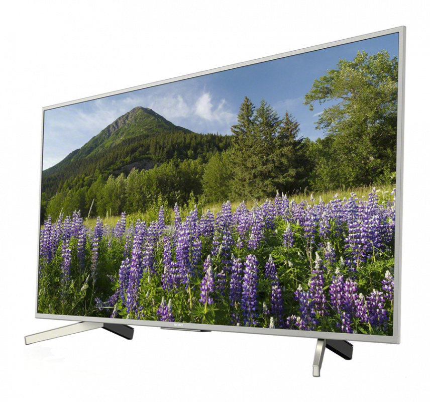 Телевизор LED Sony 49" KD49XF7077SR2 черный/серебристый/Ultra HD/100Hz/DVB-T/DVB-T2/DVB-C/DVB-S/DVB-S2/USB/WiFi/Smart TV
