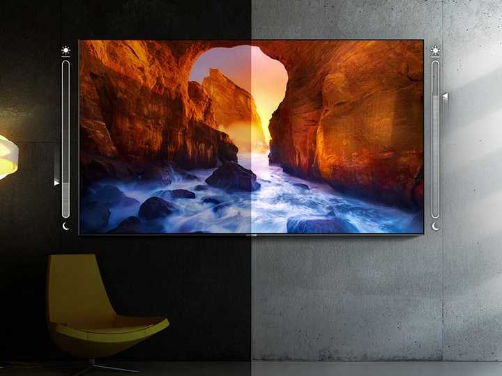 Телевизор QLED Samsung 65" QE65Q60RAUXRU Q черный/Ultra HD/1400Hz/DVB-T2/DVB-C/DVB-S2/USB/WiFi/Smart TV (RUS) — фото 2