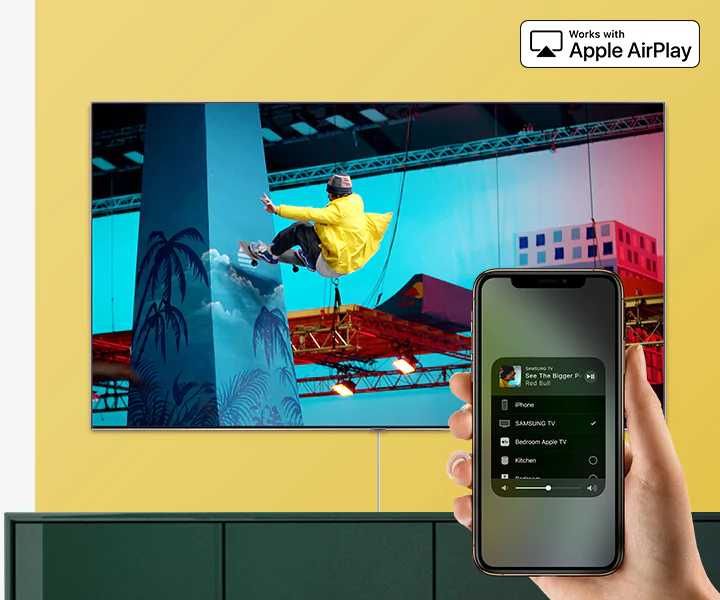 Телевизор QLED Samsung 65" QE65Q60RAUXRU Q черный/Ultra HD/1400Hz/DVB-T2/DVB-C/DVB-S2/USB/WiFi/Smart TV (RUS)
