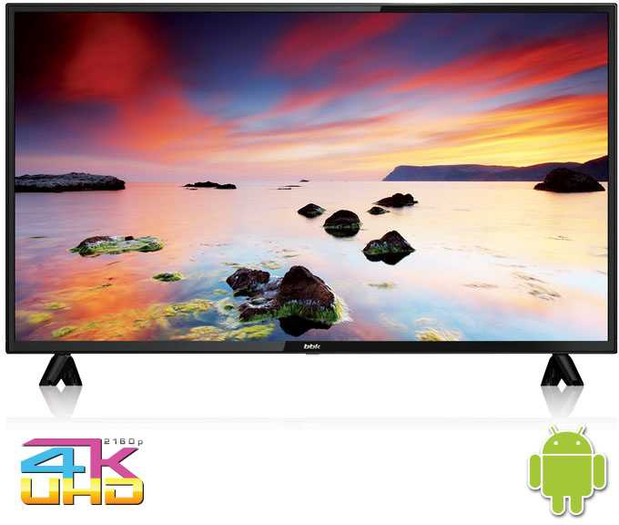 Телевизор LED BBK 50" 50LEX-8143/UTS2C черный/Ultra HD/50Hz/DVB-T2/DVB-C/DVB-S2/USB/WiFi/Smart TV (RUS) — фото 2