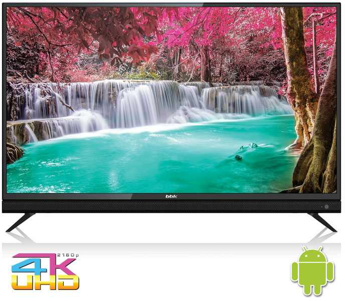 Телевизор LED BBK 43" 43LEX-8161/UTS2C черный/Ultra HD/50Hz/DVB-T2/DVB-C/DVB-S2/USB/WiFi/Smart TV (RUS) — фото 2