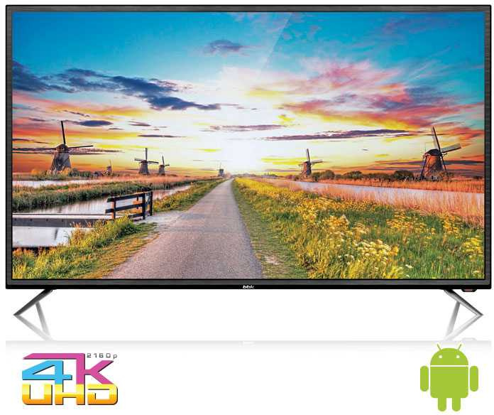 Телевизор LED BBK 55" 55LEX-8127/UTS2C черный/Ultra HD/50Hz/DVB-T2/DVB-C/DVB-S2/USB/WiFi/Smart TV (RUS)