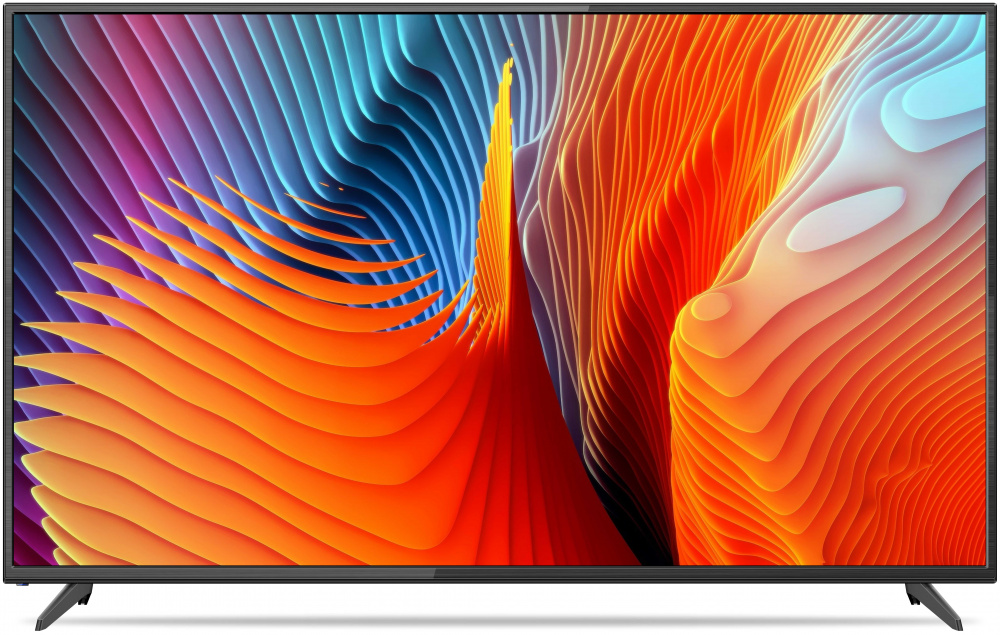 Телевизор LED Erisson 55" 55ULX9000T2 черный/Ultra HD/50Hz/DVB-T/DVB-T2/DVB-C/USB/WiFi/Smart TV (RUS)
