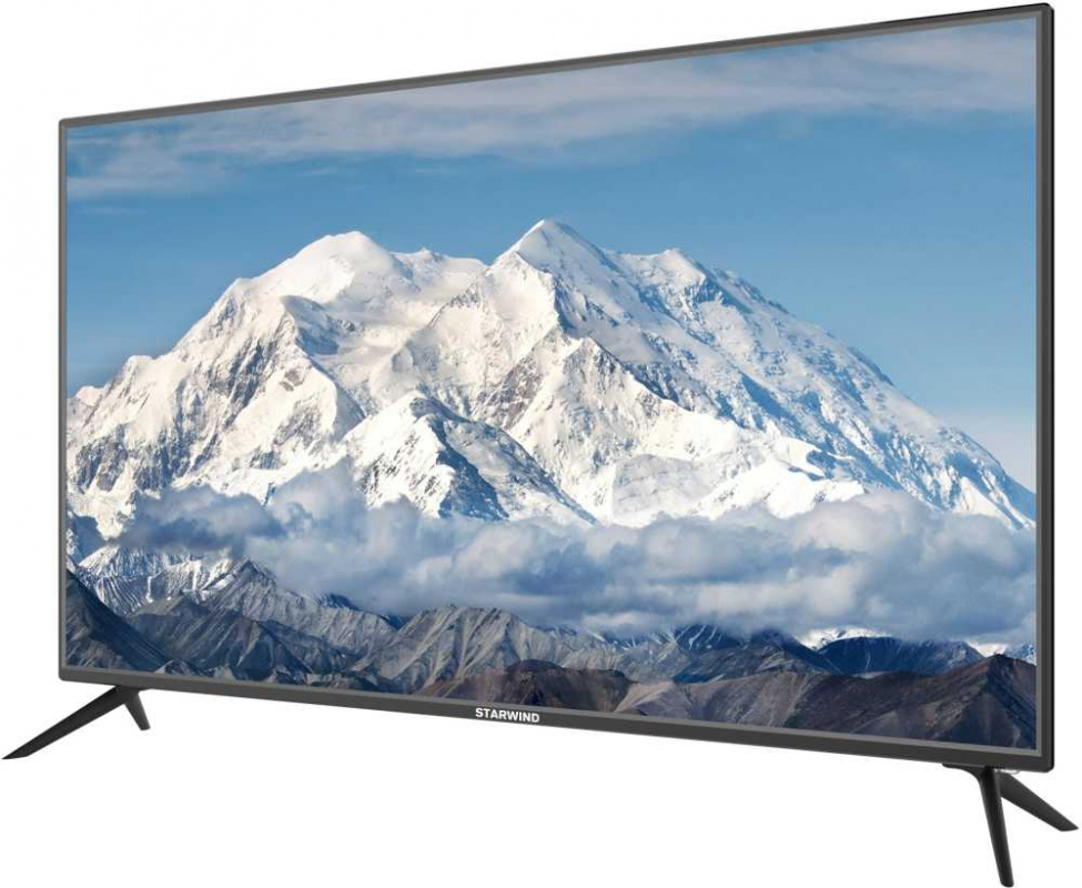 Телевизор LED Starwind 55" SW-LED55UA402 черный/Ultra HD/60Hz/DVB-T/DVB-T2/DVB-C/DVB-S2/USB/WiFi/Smart TV (RUS) — фото 2
