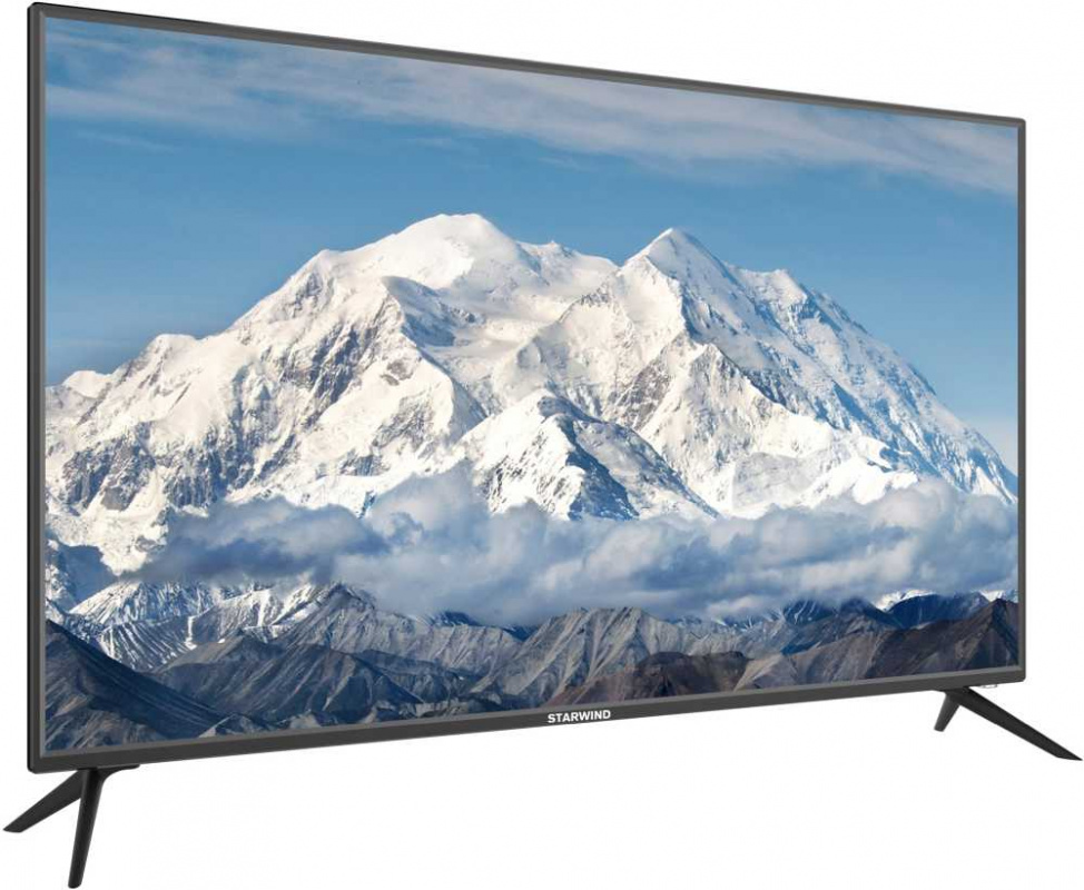 Телевизор LED Starwind 55" SW-LED55UA402 черный/Ultra HD/60Hz/DVB-T/DVB-T2/DVB-C/DVB-S2/USB/WiFi/Smart TV (RUS) — фото 3