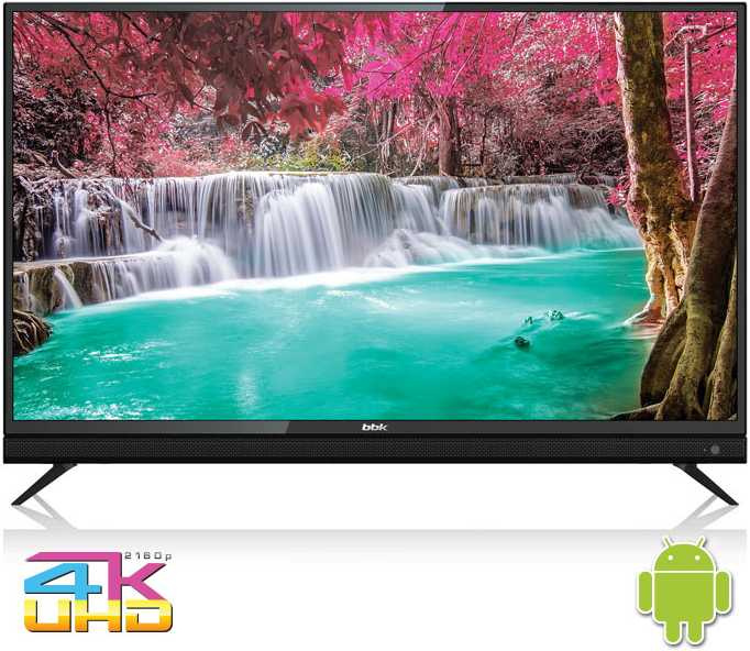 Телевизор LED BBK 55" 55LEX-8161/UTS2C черный/Ultra HD/50Hz/DVB-T2/DVB-C/DVB-S2/USB/WiFi/Smart TV (RUS) — фото 2