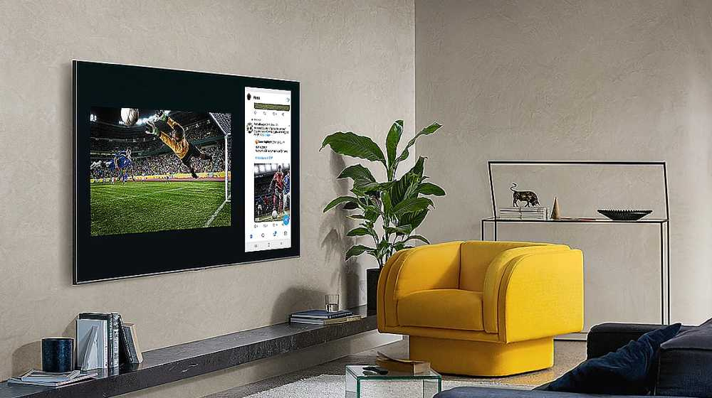 Телевизор QLED Samsung 55" QE55Q70TAUXRU Q темно-серый/Ultra HD/1400Hz/DVB-T2/DVB-C/DVB-S2/USB/WiFi/Smart TV (RUS) — фото 8