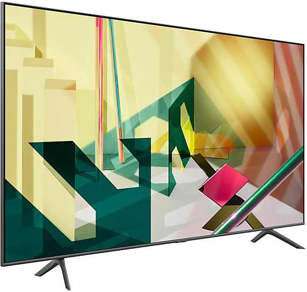 Телевизор QLED Samsung 75" QE75Q70TAUXRU Q темно-серый/Ultra HD/1400Hz/DVB-T2/DVB-C/DVB-S2/USB/WiFi/Smart TV (RUS) — фото 2