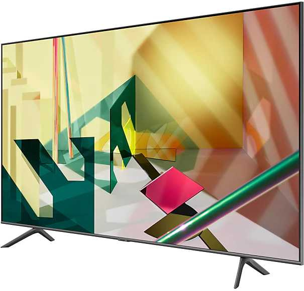 Телевизор QLED Samsung 75" QE75Q70TAUXRU Q темно-серый/Ultra HD/1400Hz/DVB-T2/DVB-C/DVB-S2/USB/WiFi/Smart TV (RUS) — фото 3