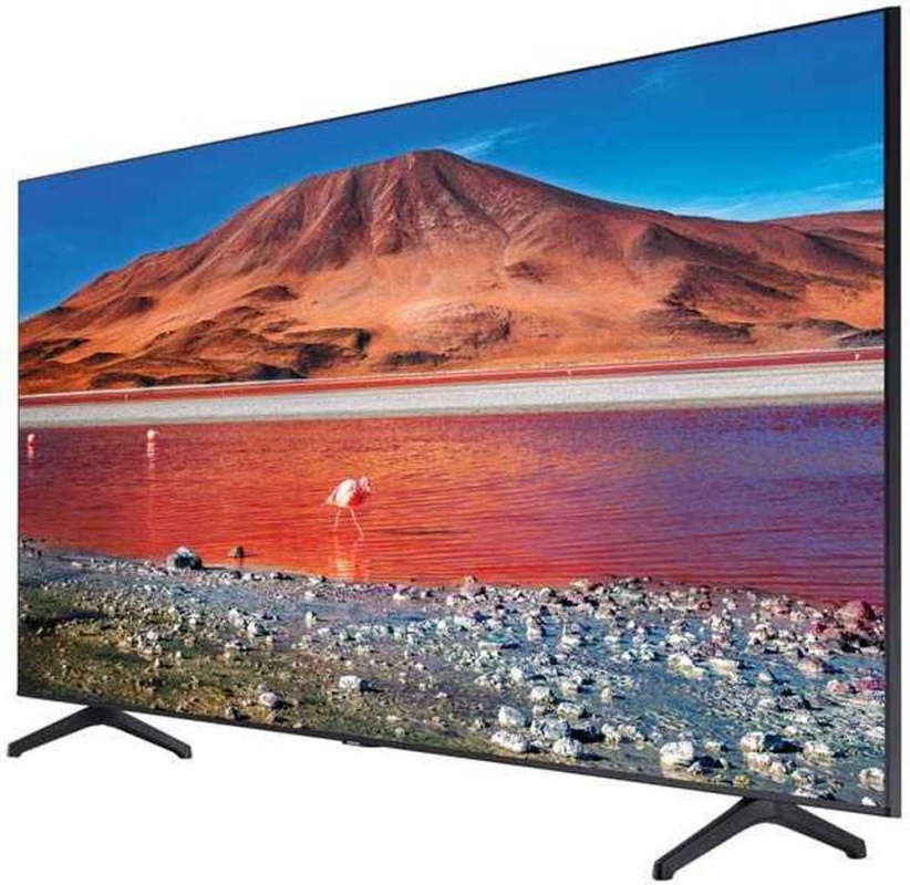 Телевизор LED Samsung 75" UE75TU7100UXRU 7 темно-серый/Ultra HD/1400Hz/DVB-T/DVB-C/DVB-S2/USB/WiFi/Smart TV (RUS) — фото 4