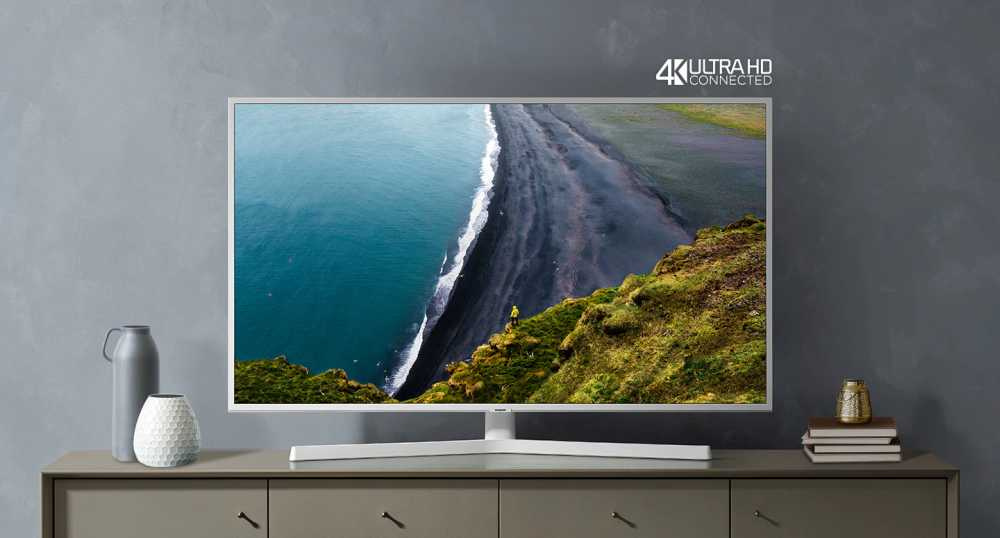 Телевизор LED Samsung 50" UE50RU7410UXRU 7 белый/Ultra HD/200Hz/DVB-T2/DVB-C/DVB-S2/USB/WiFi/Smart TV (RUS) — фото 3