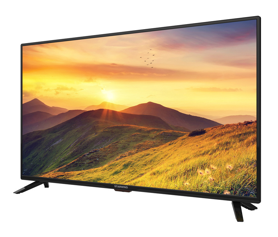 Телевизор LED Starwind 43" SW-LED43SA300 черный/FULL HD/60Hz/DVB-T2/DVB-C/DVB-S2/USB/WiFi/Smart TV (RUS) — фото 5
