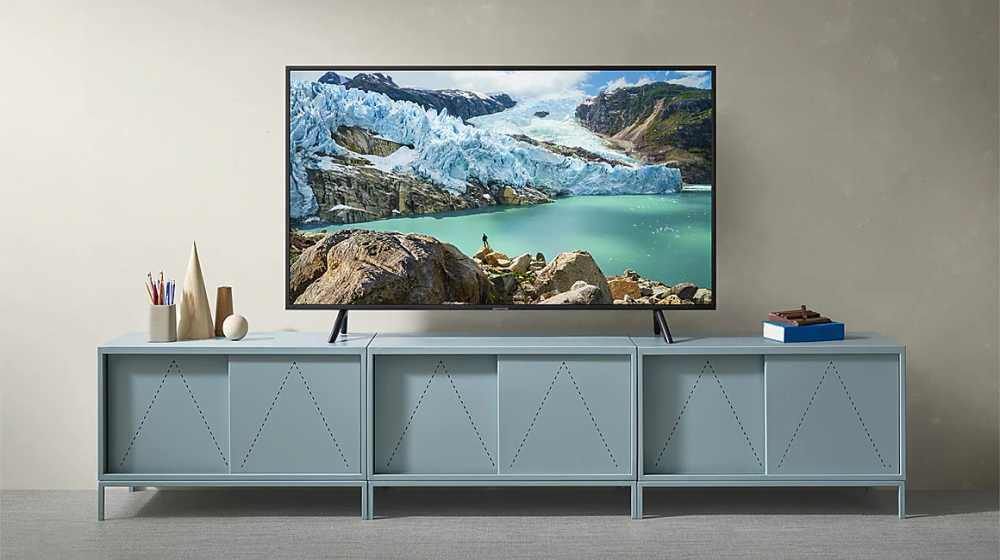 Телевизор LED Samsung 43" UE43RU7090UXRU 7 черный/Ultra HD/100Hz/DVB-T2/DVB-C/DVB-S2/USB/WiFi/Smart TV (RUS) — фото 7
