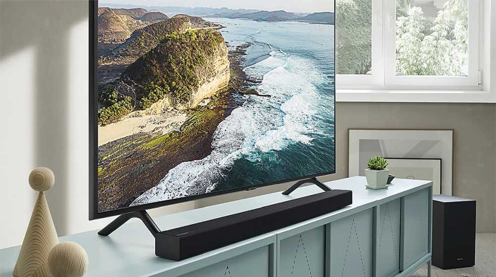 Телевизор LED Samsung 43" UE43RU7090UXRU 7 черный/Ultra HD/100Hz/DVB-T2/DVB-C/DVB-S2/USB/WiFi/Smart TV (RUS) — фото 8