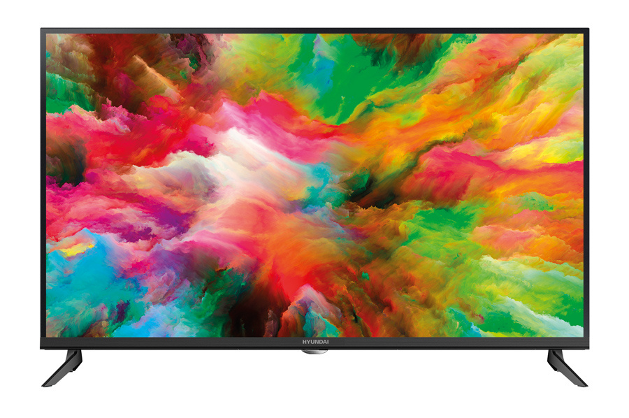 Телевизор LED Hyundai 32" H-LED32ET3000 Metal черный/HD READY/60Hz/DVB-T2/DVB-C/DVB-S2/USB (RUS)