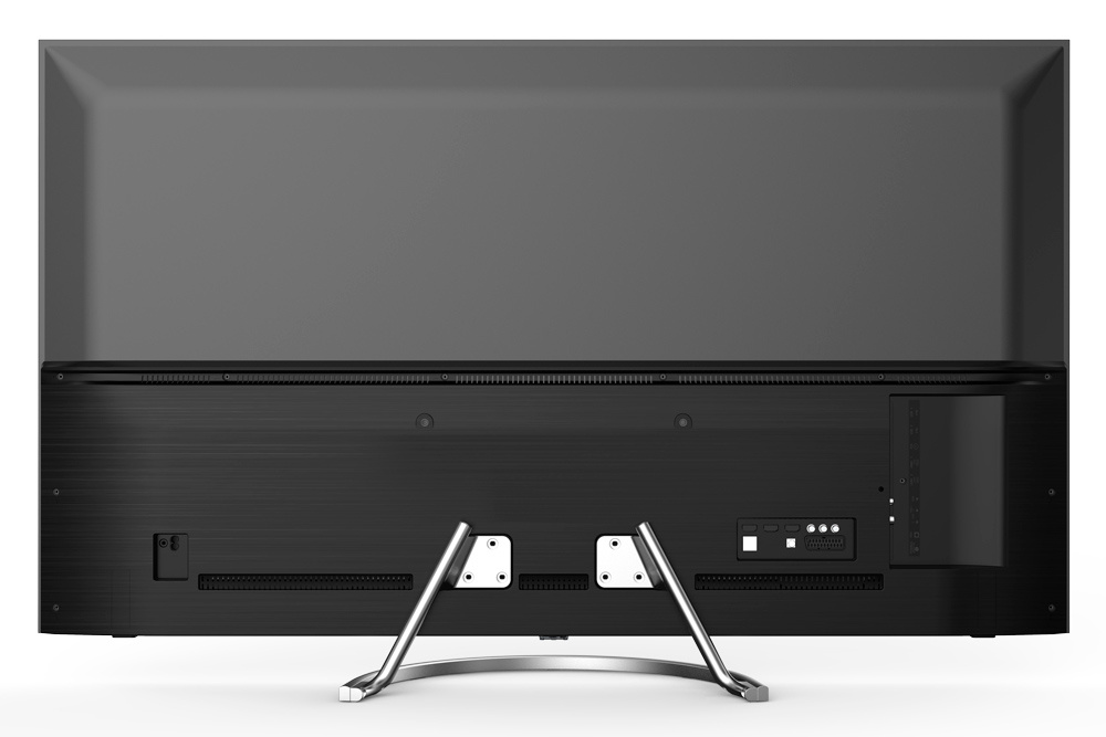 Телевизор LED Hyundai 55" H-LED55EU8000 Android TV Frameless черный/Ultra HD/60Hz/DVB-T2/DVB-C/DVB-S2/USB/WiFi/Smart TV (RUS) — фото 3