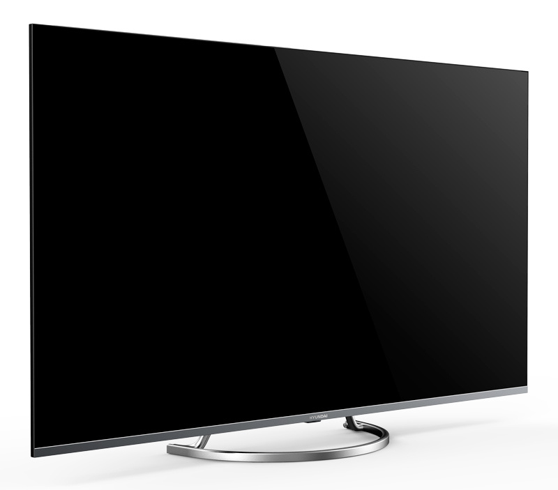 Телевизор LED Hyundai 65" H-LED65EU8000 Android TV Frameless черный/Ultra HD/60Hz/DVB-T2/DVB-C/DVB-S2/USB/WiFi/Smart TV (RUS) — фото 4