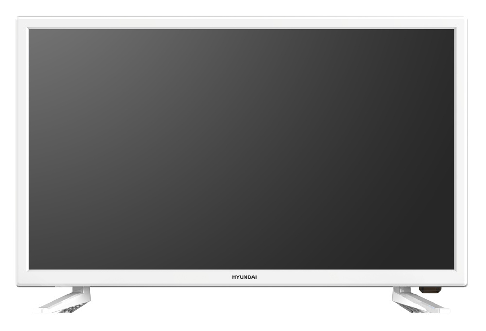 Телевизор LED Hyundai 24" H-LED24ES5020 белый/HD READY/60Hz/DVB-T2/DVB-C/DVB-S2/USB/WiFi/Smart TV (RUS) — фото 2