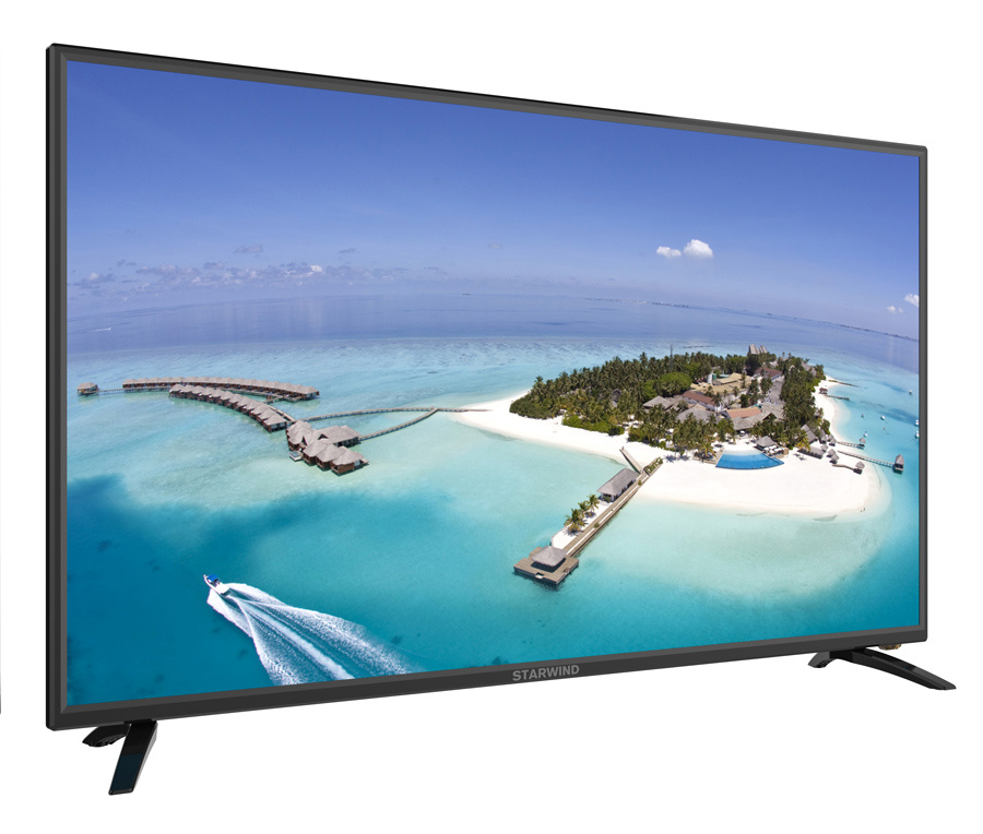 Телевизор LED Starwind 43" SW-LED43UA400 черный/Ultra HD/60Hz/DVB-T2/DVB-C/DVB-S2/USB/WiFi/Smart TV (RUS) — фото 4