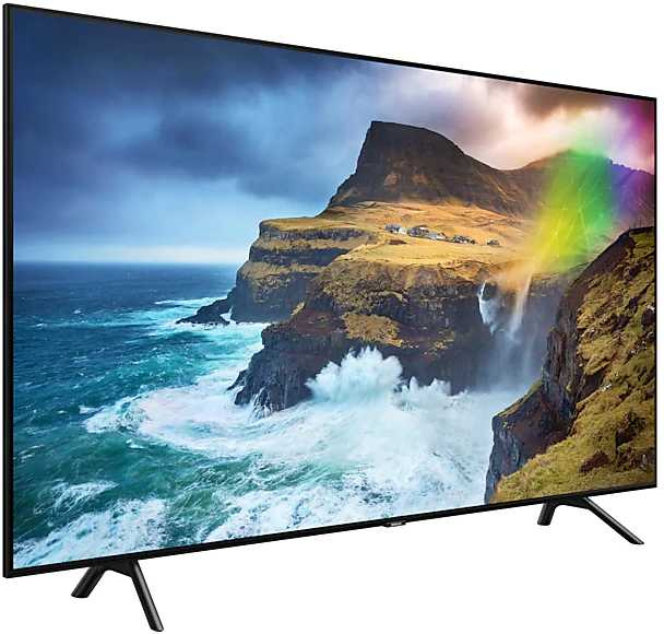 Телевизор QLED Samsung 65" QE65Q70RAUXRU Q черный/Ultra HD/1200Hz/DVB-T2/DVB-C/DVB-S2/USB/WiFi/Smart TV (RUS) — фото 9