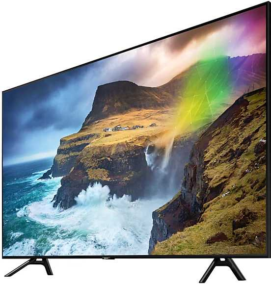 Телевизор QLED Samsung 65" QE65Q70RAUXRU Q черный/Ultra HD/1200Hz/DVB-T2/DVB-C/DVB-S2/USB/WiFi/Smart TV (RUS) — фото 6