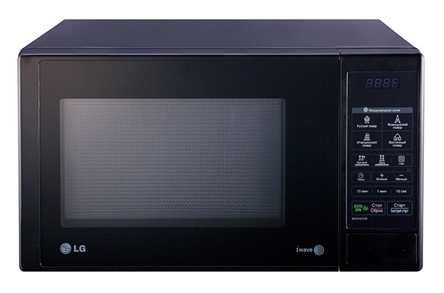Микроволновая печь LG MS2042DB, черный — фото 2