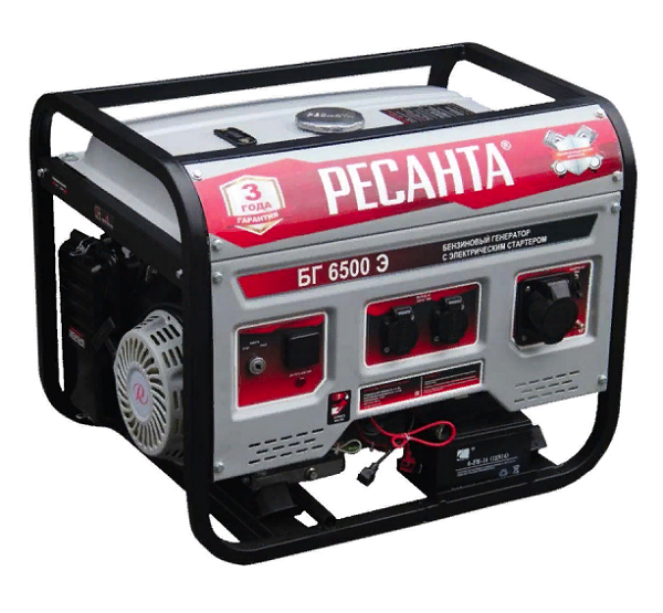 Генератор Ресанта БГ 6500 Э 5кВт