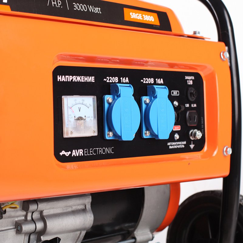 Генератор Patriot Max Power SRGE 3800 3кВт — фото 4