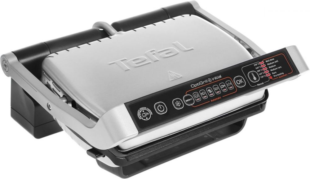 Электрогриль Tefal Optigrill GC706D34 2000Вт черный/серебристый — фото 3