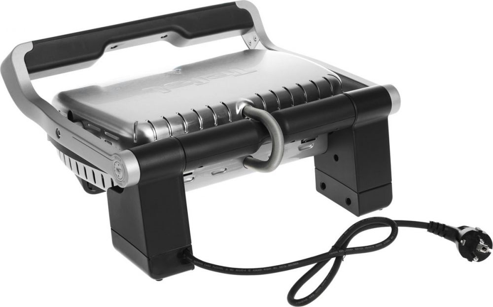 Электрогриль Tefal Optigrill GC706D34 2000Вт черный/серебристый — фото 2