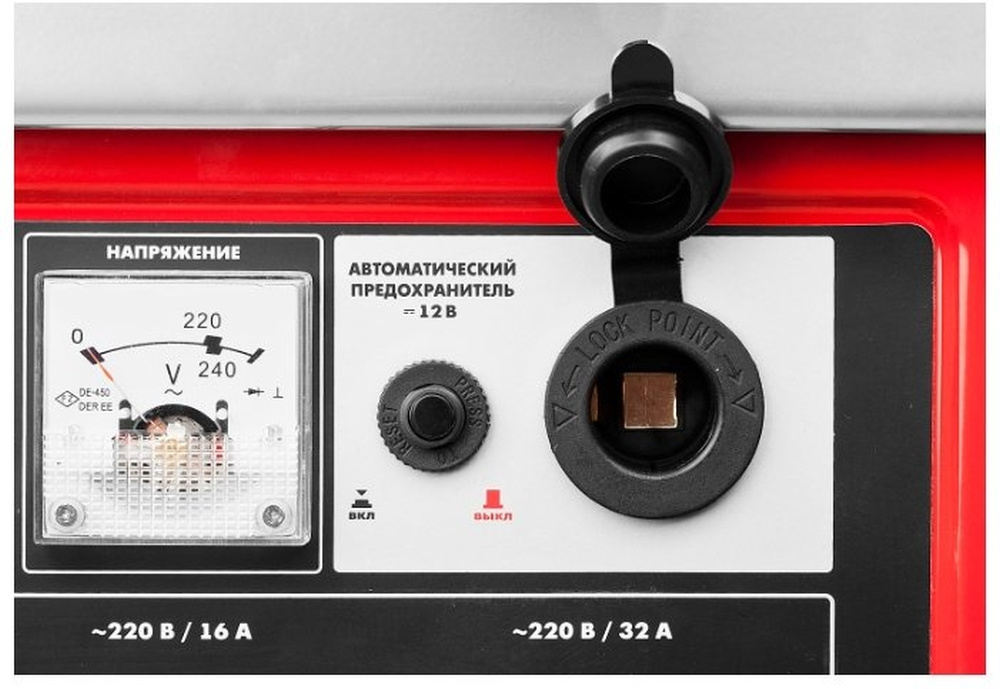 Генератор Зубр ЗЭСБ-6200-ЭА 6.2кВт — фото 6