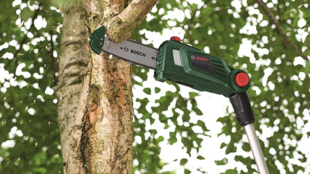 Электрическая цепная пила Bosch UniversalChainPole 18 дл.шин.:7.8" (20cm) — фото 4